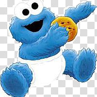 Cookie Monster transparent background PNG clipart