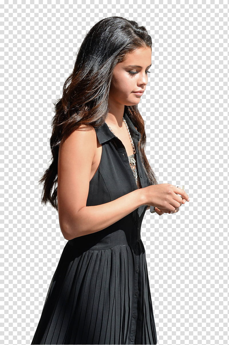 Selena Gomez,  transparent background PNG clipart