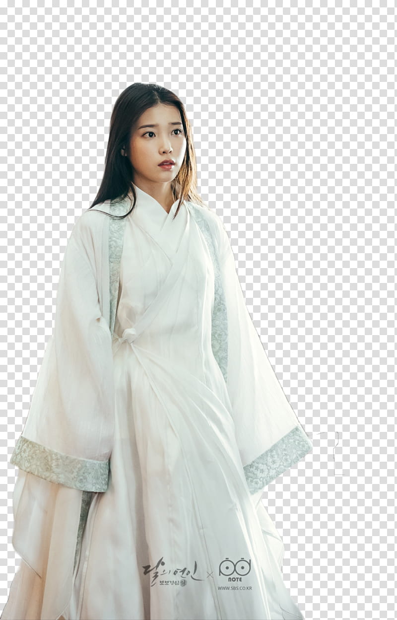 RENDER  S MOON LOVERS Part , woman wearing white traditional dress transparent background PNG clipart