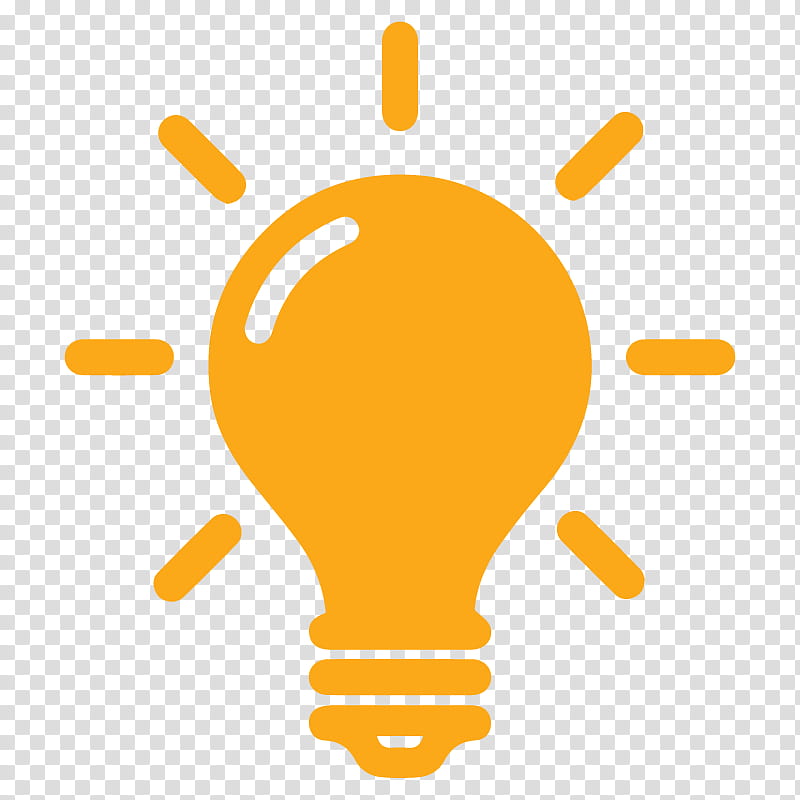 Light Bulb, Light, Idea, Incandescent Light Bulb, Creativity, Emoticon, Yellow, Line transparent background PNG clipart