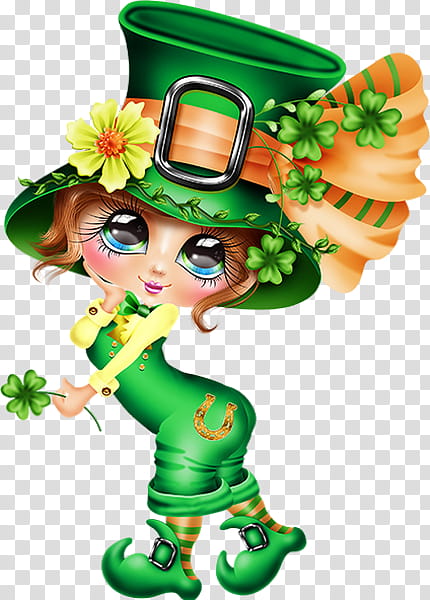 Saint Patricks Day, Leprechaun, March 17, Shamrock, Irish People, Doris Day, Green, Cartoon transparent background PNG clipart