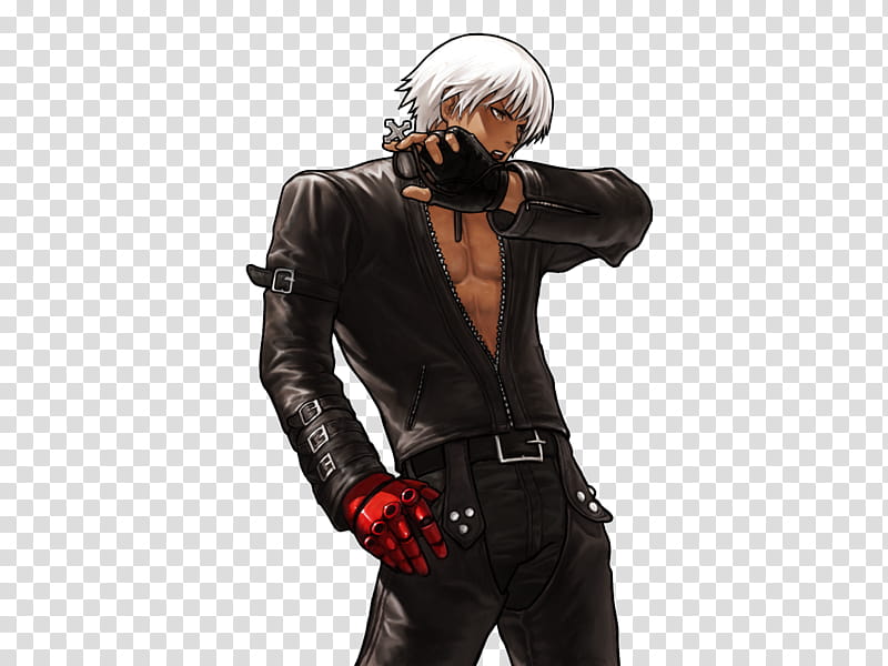 Iori Yagami KOF OL, male game character transparent background PNG