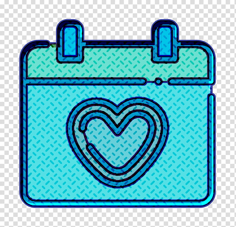 heart icon love icon marriage icon, Romantic Icon, Turquoise, Aqua, Electric Blue, Line transparent background PNG clipart