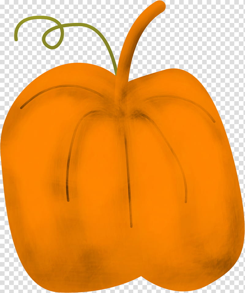 Halloween, orange pumpkin illustration transparent background PNG clipart