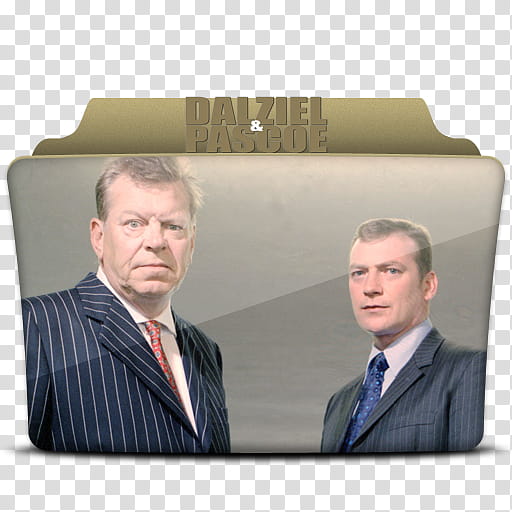 Dalziel and Pascoe Folder Icon Version  transparent background PNG clipart