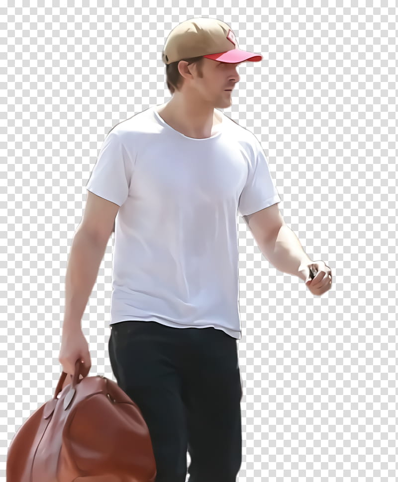 Top Hat, Ryan Gosling, Tshirt, Shoulder, Sleeve, Headgear, White, Clothing transparent background PNG clipart