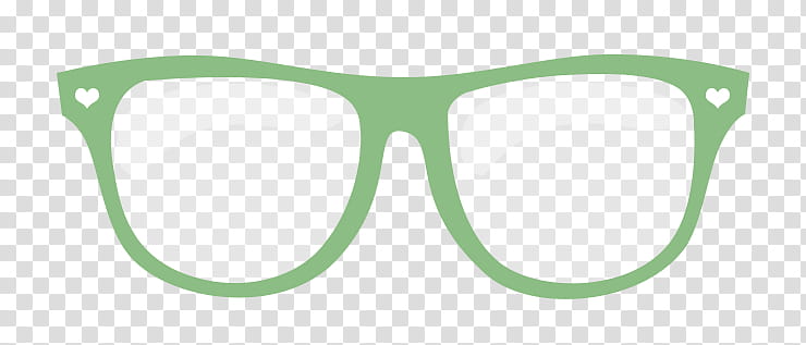 Lentes para dolls, eyeglasses with green frame illustration transparent background PNG clipart