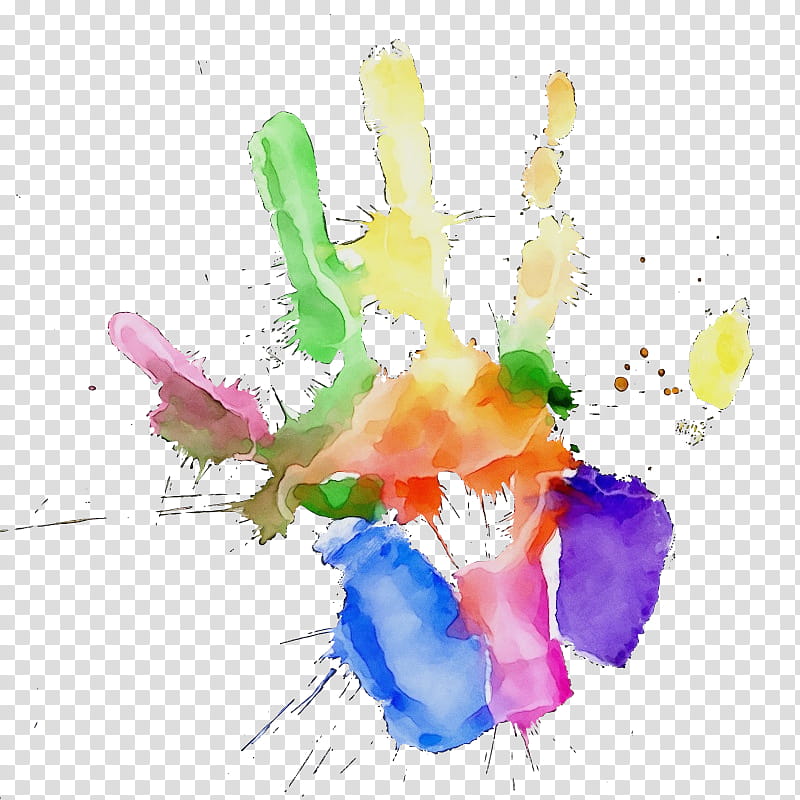 Watercolor Drawing, Paint, Wet Ink, Painting, Watercolor Painting, Fingerpaint, Hand, Child Art transparent background PNG clipart