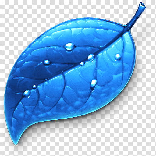 Coda Tundra, blue leaf illustration transparent background PNG clipart