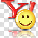 Mac Dock Icons The iCon, Yahoo! Messenger transparent background PNG clipart