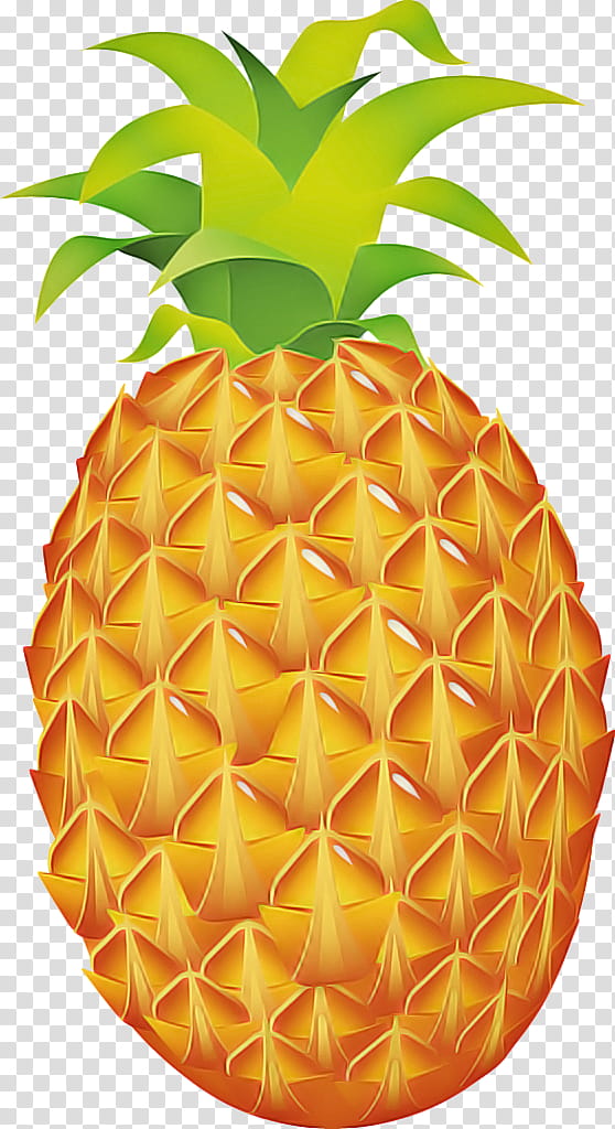 Pineapple, Ananas, Fruit, Orange, Yellow, Plant, Food transparent background PNG clipart