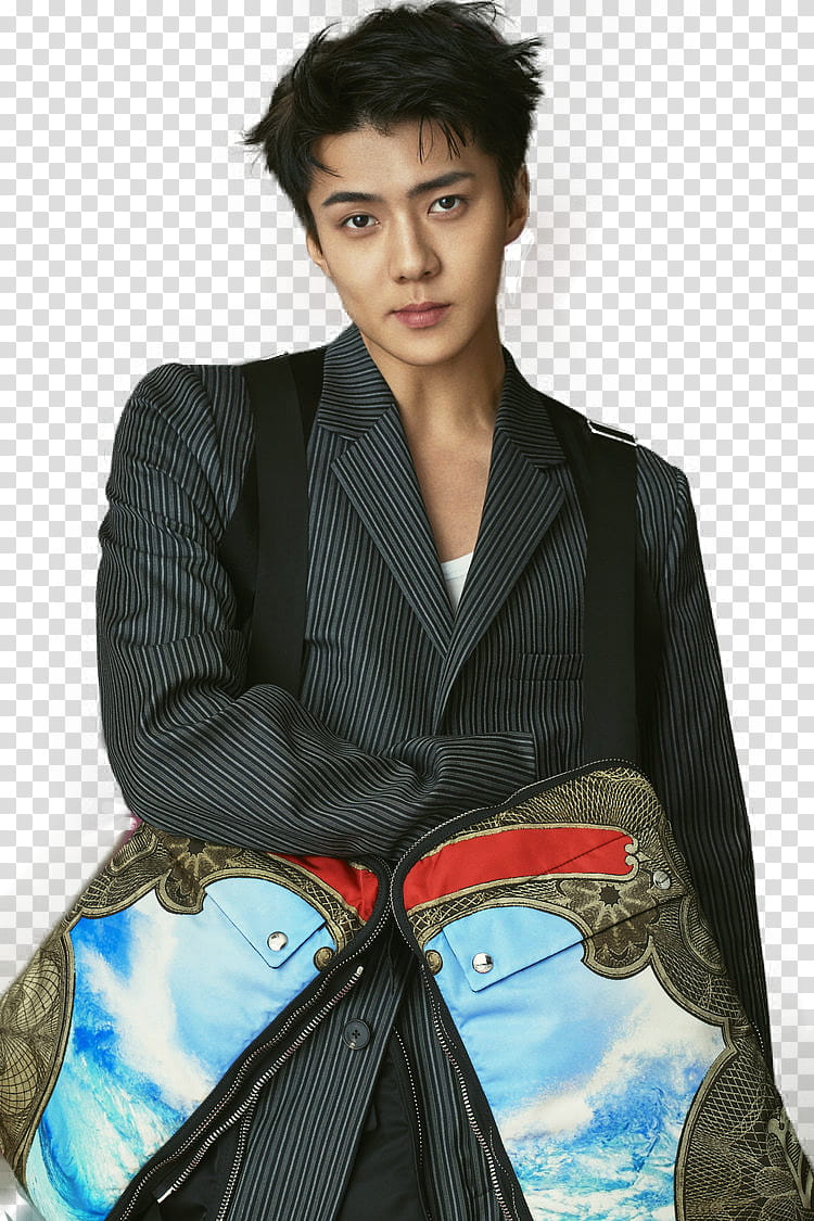Sehun EXO L OPTIMUM , Sehun from Exo transparent background PNG clipart