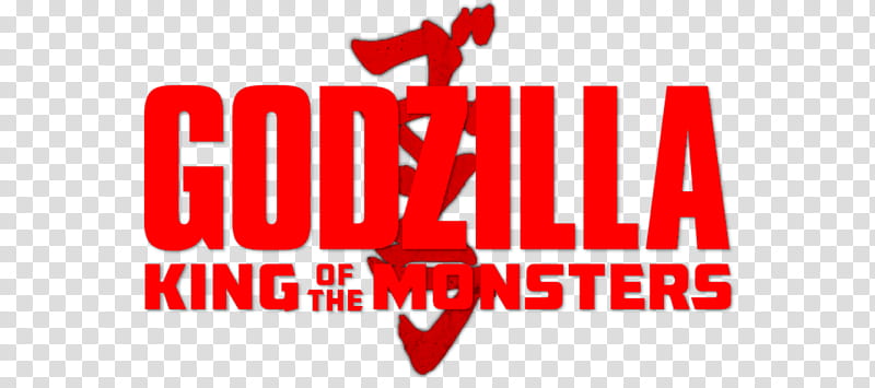 Godzilla King of the Monsters Red Logo (FM) transparent background PNG clipart