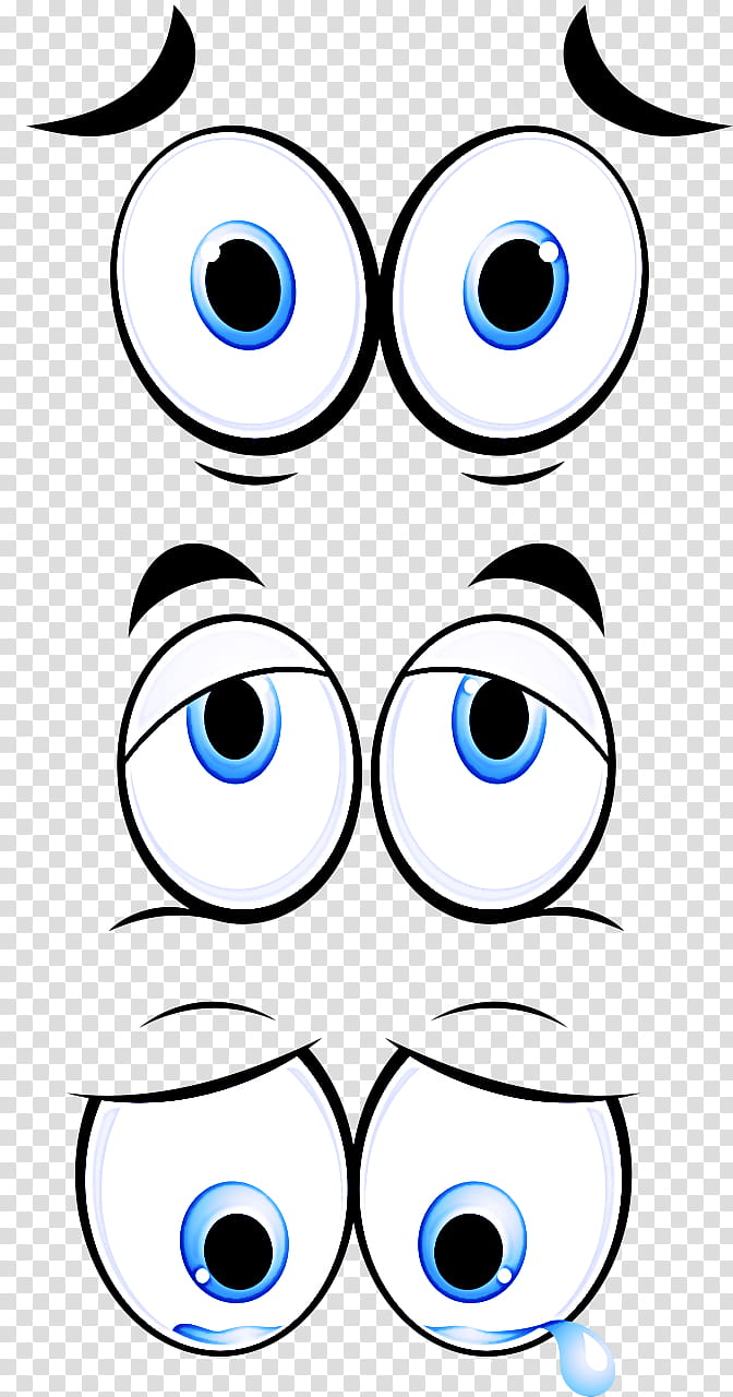 face blue white eyewear eye, Nose, Facial Expression, Head, Cheek, Cartoon transparent background PNG clipart