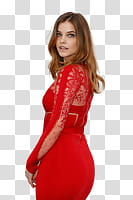 Barbara Palvn red Dress Calidad Hd transparent background PNG clipart