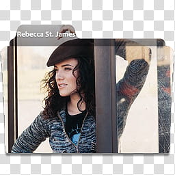 Music Folder Icons Misc , Rebecca St James  transparent background PNG clipart