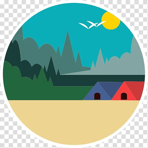 City Skyline, Landscape, Tree, Logo transparent background PNG clipart