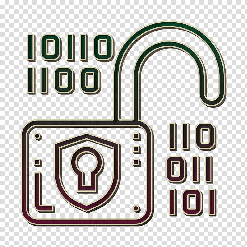 Online security icon Cyber Crime icon Password icon, Lock, Text, Padlock, Logo, Hardware Accessory transparent background PNG clipart