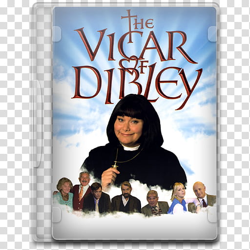 TV Show Icon Mega , The Vicar of Dibley, The Vicar of Dibley DVD case transparent background PNG clipart