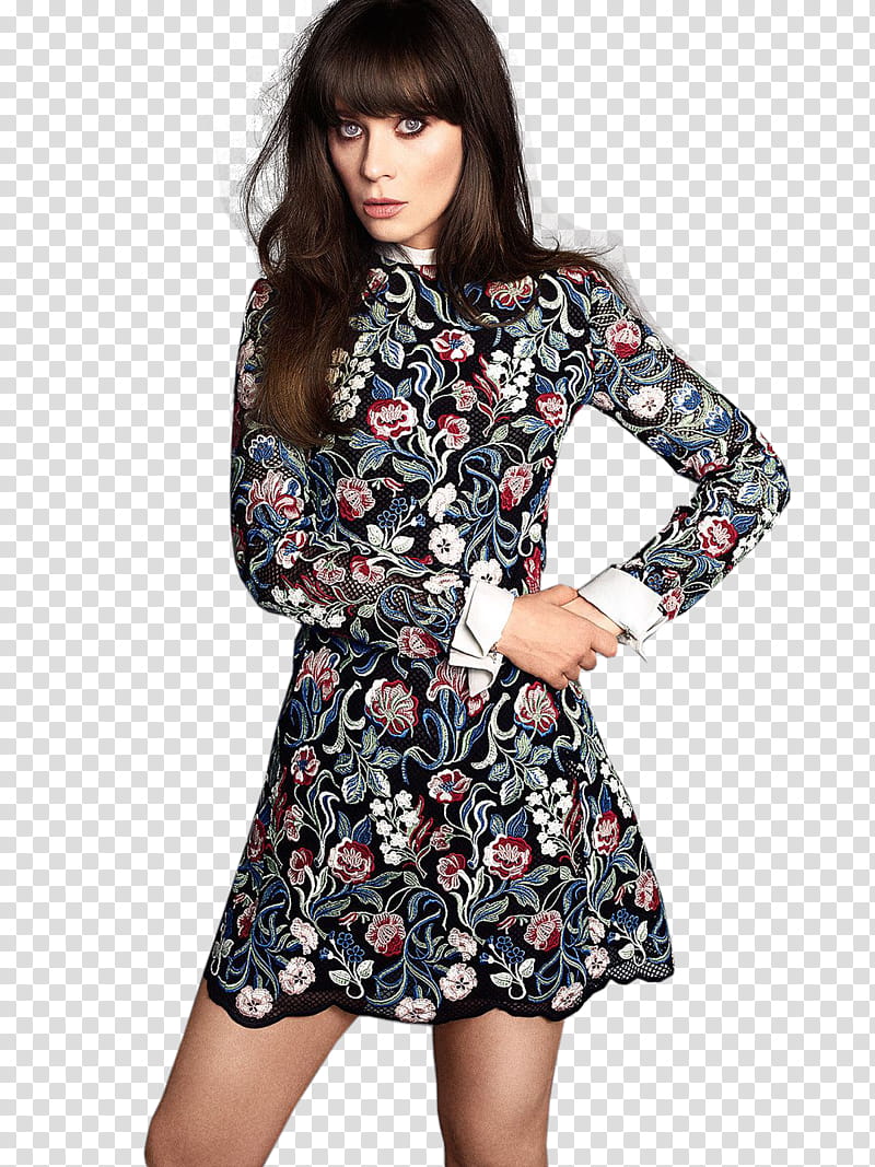 Zooey Deschanel transparent background PNG clipart