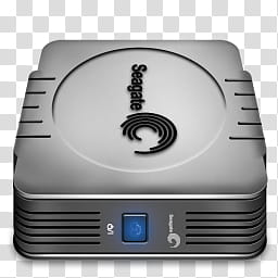 Seagate External HD Icon, seagate external HD x transparent background PNG clipart