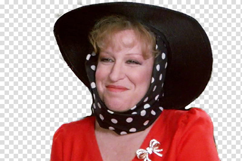 Bette Midler transparent background PNG clipart