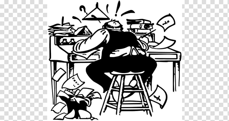 Man, Desk, Writing Desk, Drawing, Black And White
, Line, Visual Arts, Line Art transparent background PNG clipart