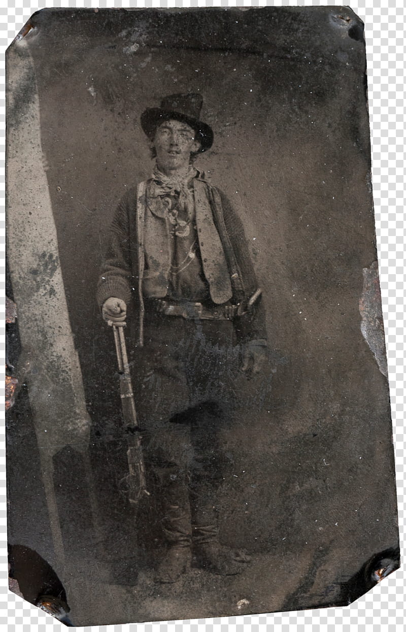 Soldier, American Frontier, Tintype, Fort Sumner, Cowboy, grapher, Outlaw, Portrait transparent background PNG clipart