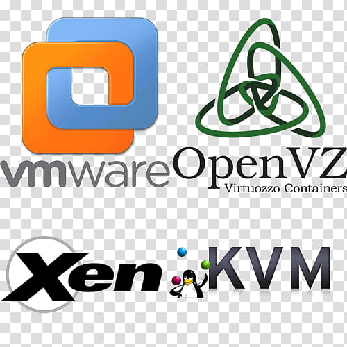 Server Logo, Kernelbased Virtual Machine, Xen, OpenVZ, Vmware, Virtual Private Server, Vmware Esxi, Virtualization transparent background PNG clipart