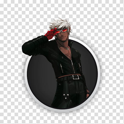 Kof  Character Icon Set, _k' transparent background PNG clipart