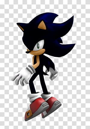 Dark Sonic transparent background PNG clipart