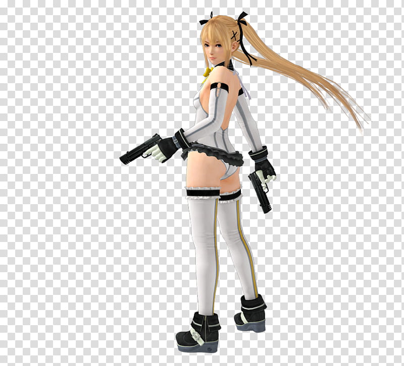 Marie Rose Dangerous, woman holding pistol while standing anime character transparent background PNG clipart