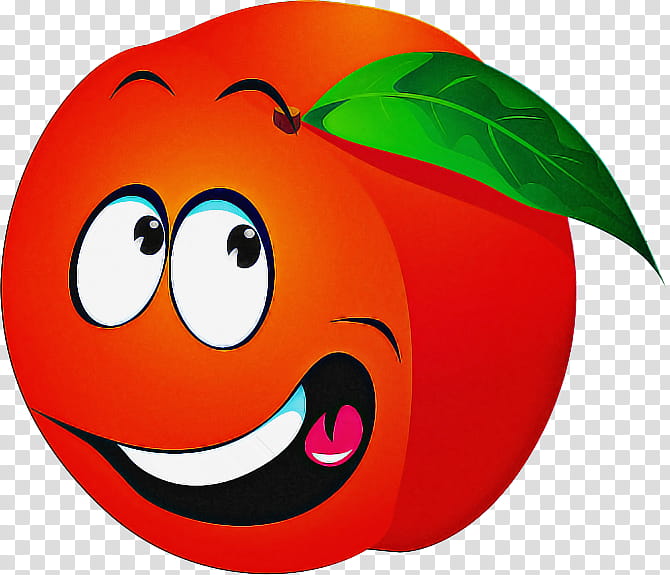 Orange, Red, Green, Facial Expression, Smile, Cartoon, Emoticon, Nose transparent background PNG clipart