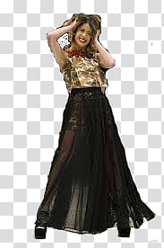 D Tini Stoessel en el desfile de Benito F transparent background PNG clipart