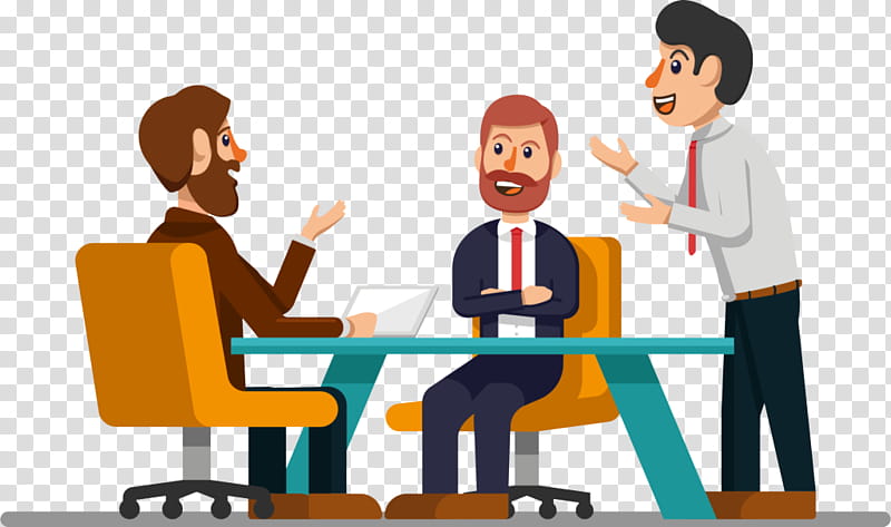 people conversation cartoon social group job, Sharing, Sitting, Collaboration, Interaction, Employment transparent background PNG clipart