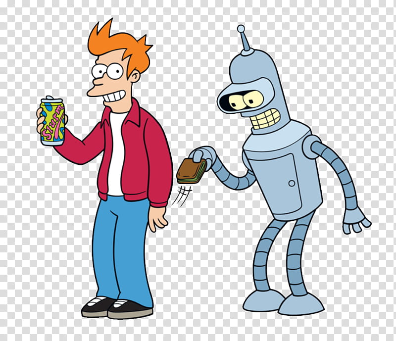 Tv, Philip J Fry, Bender, Leela, List Of Recurring Futurama Characters, Television Show, Drawing, Cartoon transparent background PNG clipart