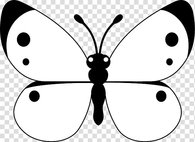Butterfly Black And White, Monarch Butterfly, Brushfooted Butterflies, Cabbage White, Pterygota, Cartoon, Floral Design, Insect transparent background PNG clipart