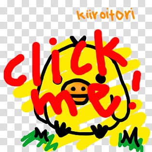 kiiroitori, yellow and black chick transparent background PNG clipart