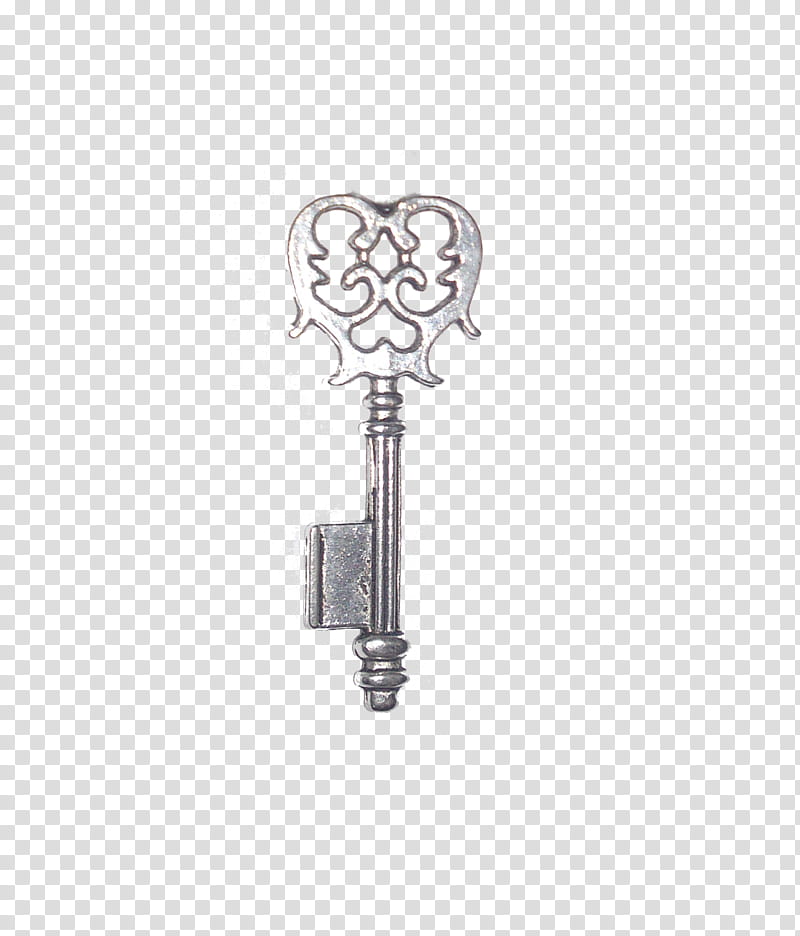 Key , stainless steel skeleton key transparent background PNG clipart