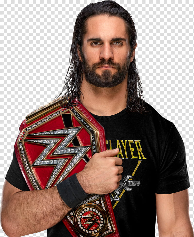 Seth Rollins  Universal Champ Custom transparent background PNG clipart