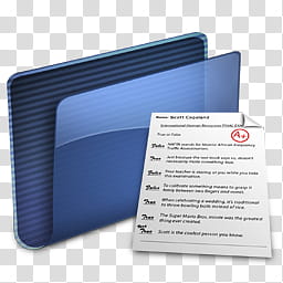 Aqueous, Folder Documents icon transparent background PNG clipart