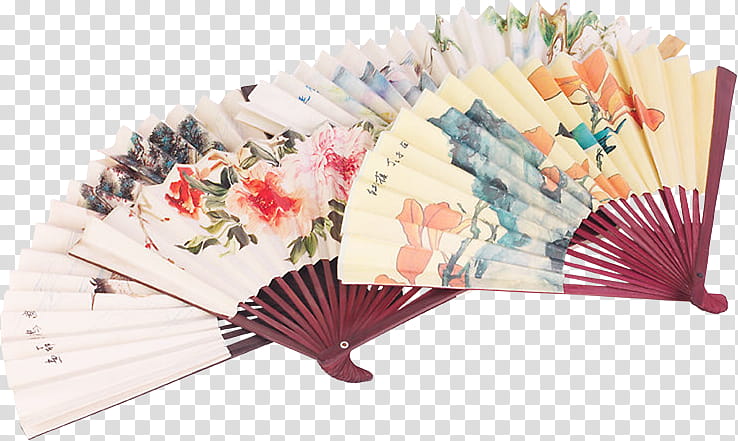 Painting, Hand Fan, Paper, Advertising, Music , Decorative Fan, Home Appliance transparent background PNG clipart