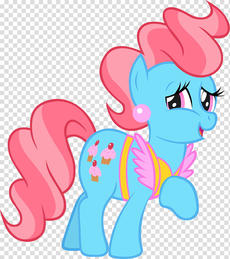 Mrs Cake, My Little Pony character transparent background PNG clipart