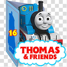 Thomas and Friends Folder Icon Sets CV Eng Jap , Thomas & friends S (Color Ver) (Folder Icon) (Eng) V transparent background PNG clipart