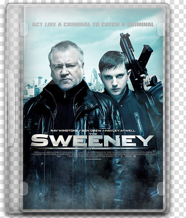 The Sweeney  DVD Case Icon transparent background PNG clipart