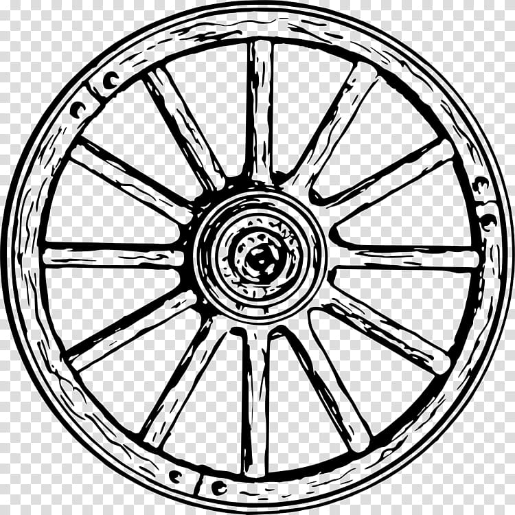 Bicycle, Wagon, Wheel, Wagon Wheel, Campervans, Axle, Drawing, Transport transparent background PNG clipart