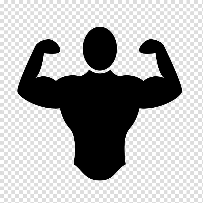 Bodybuilding Silhouette Fist pump Blog Design, Arm, Logo, Muscle, Symbol, Blackandwhite, Gesture transparent background PNG clipart