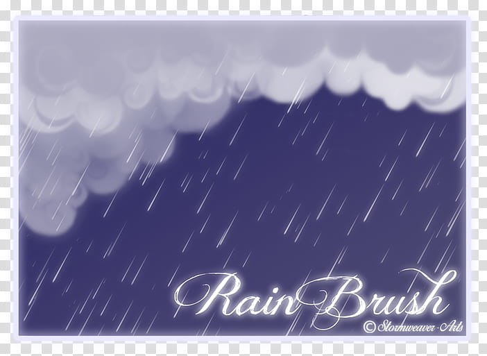 Rain Brush, blue rain brush transparent background PNG clipart