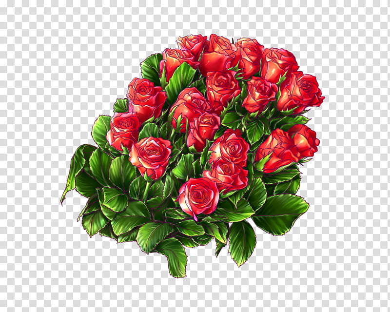 FREE Rose Line, red roses illustration transparent background PNG clipart