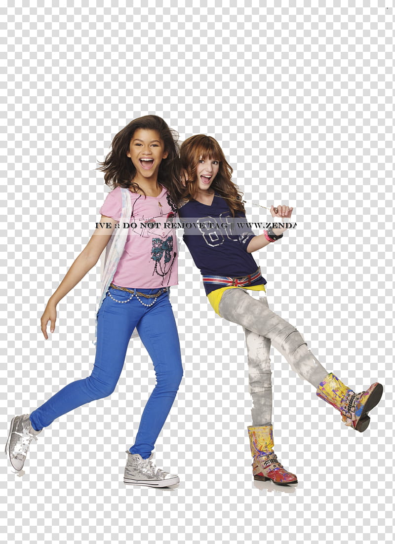 Shake It Up, two girls dancing transparent background PNG clipart